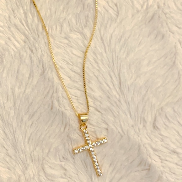 Cross Necklace | 14k Gold Filled - Picture 4 of 5